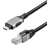 MAXTRACK Adaptateur USB C LAN - C541-1.5L, Adaptateur LAN USB-C vers RJ45, USB Ethernet Adaptateur 1 Gbit/s, Compatible avec MacBook, Ordinateurs Portables, Appareils mobiles, Aspect Métal, Portable &