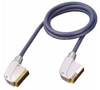 MaxTrack VBVC Câble péritel 3-1,5 l de qualité supérieure à 21 broches, console de jeux rétro, Playstation 1, PS1, enregistreur vidéo VHS avec contacts plaqués or, connecteurs entièrement en métal