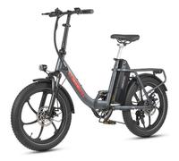 Maxtron Mule - Vélo Électrique - Moteur 350w - Batterie 48v 20ah - Autonomie 70km. Max25km/H - Gris Mat Multicolore