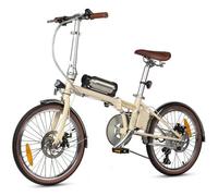 Maxturn Smart20 - Beige - Trottinette Électrique Pliable - Moteur 250w - Batterie 36v 5.2ah - Autonomie 30km. Max25km/H. Multicolore