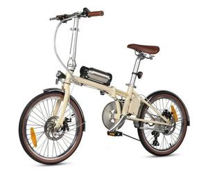 Maxturn Smart20 - Beige - Vélo Électrique- Moteur 250w - Batterie 36v 5.2ah - Autonomie 30km. Max25km/H Multicolore