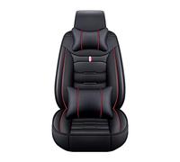 Maxure Housse Siege Voiture, pour Mercedes V Class W447 Viano W638 W639 Cuir Confortables ImperméAble Avant Et ArrièRe Protection Coussin Interieur Accessoires,Black Red Style-Luxury