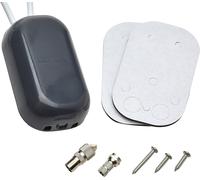 Maxview B2008/A Double Prise extérieure résistant aux intempéries avec F et coaxial Connectique - Anthracite