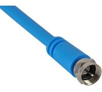 Maxview Câble satellite flexible double ou simple F vers F, parfait pour caravanes, camping-cars, bateaux (câble simple de 10 m)