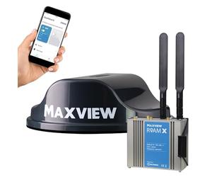 Maxview Roam X MXL051/G 5G Antenne Wi-FI pour Internet en déplacement Gris