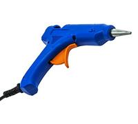 Maxware Mini Pistolet Thermique 20 W pour Stick 7-8 mm - Bleu - Trigger - Pistolet à Colle Thermique