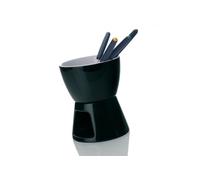 Maxwell and Williams White Basic Coupe Fondue 2 Pièces Noir