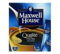 Maxwell House café décaféiné en sticks 45g