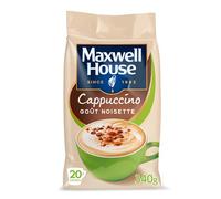 MAXWELL HOUSE CAPPUCCINO NOISETTE CAFE SOLUBLE SACHET 340 GR