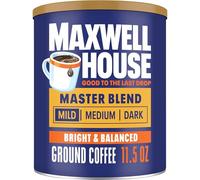 Maxwell House Light Coffee Canister, Master Blend, 11.5 Ounce by Maxwell House