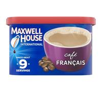 Maxwell House Mélange de boisson instantané de style café, facile à préparer, 1 boîte, pour café rapide le matin ou friandise de l'après-midi, café français, produits laitiers casher 215,5 g