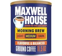 Maxwell House Morning Boost Medium Roast Ground Coffee (11.5 oz Canister)