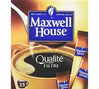 MAXWELL HOUSE Qualité Filtre Soluble 25 sticks