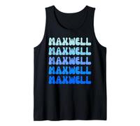Maxwell Retro Name Stack Design Débardeur