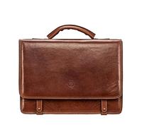 Maxwell Scott - Besace chic en cuir marron clair (Battista)