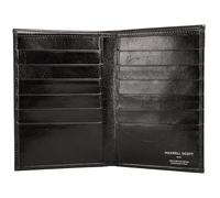 Maxwell Scott Grand Portefeuille Personnalisable Format Vertical en Cuir Italien pour Masculin - Pianillo Noir