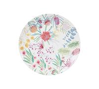Maxwell & Williams AW0624 Grande plaque ovale 37 x 23 cm - Porcelaine lisse colorée - RBG Native Blooms Fleurs - Coffret cadeau