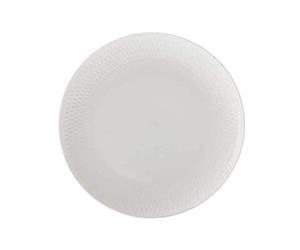 Maxwell Williams Basics Diamonds Plaque latérale, Blanc, 18 cm