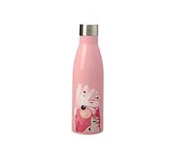 Maxwell & Williams - Bouteille Isotherme en Inox 18/8, Illustration Cacatoès Rose, Collection Pete Cromer, 500 ml - Rose