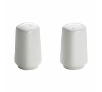 Maxwell & Williams Cashmere Sel et poivre Carré GB, Salière, Poivrière, Porcelaine, Blanc, BC036