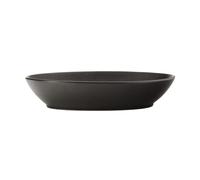 Maxwell & Williams Caviar Black Schale Oval, Schüssel, Premium-Keramik, Schwarz, 20 x 14 cm, 500 ml, AX0207