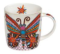 Maxwell & Williams DI0101 Tasse en porcelaine avec motif de papillon dans un coffret cadeau, 370 ml
