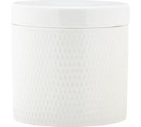 Maxwell & Williams DIAMONDS Vorratsdose, Aufbewahrungsdose, in Geschenkbox, Porzellan, Weiß, 1 L, DV0184