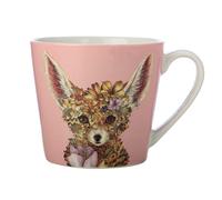 Maxwell & Williams DX1098 Tasse à café ronde Fennec 370 ml - Tasse en porcelaine - Planète sauvage - Motif animal coloré, boîte cadeau
