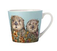 Maxwell & Williams DX1100 Tasse à café ronde loutre 370 ml - Tasse en porcelaine - Motif animaux sauvages multicolores - Boîte cadeau