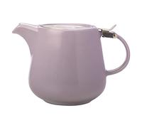 Maxwell & Williams KL0188 Théière Lavande 600 ml Série Tint - Porcelaine classique Acier inoxydable - Avec passoire