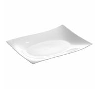 Maxwell & Williams Motion Plat Carré Assiette de Service Porcelaine 30cm x 22cm