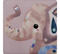 Maxwell & Williams Pete Cromer Untersetzer Elephant, Coaster, Keramik, Kork, Bunt, 9.5 x 9.5 cm, DU0234