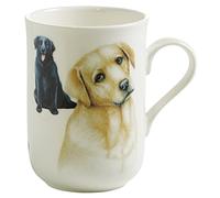 Maxwell & Williams Pets Labrador PB0700 Coffret cadeau en porcelaine Marron Blanc 10,5 x 7,5 x 10,5 cm