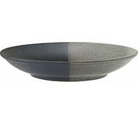 Maxwell & Williams Schale Umi auf Fuß, Schüssel, Porzellan, Grau-Schwarz, 25 x 4.5 cm, AX0575