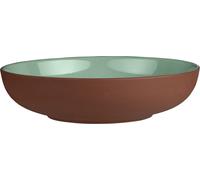 Maxwell & Williams SIENNA Schale, Suppenschale, Salatschale, Keramik, Grün, Ø 20 x 5 cm, LM0009