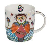 Maxwell & Williams Smile Style Boobook Tasse À Café, Mug, Coffret Cadeau, Porcelaine, Multicolore, 400 Ml, Di0095