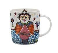 MAXWELL & WILLIAMS Smile Style Mug en porcelaine Motif chouette Multicolore 370 ml