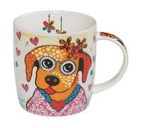Maxwell & Williams Smile Style Posey Tasse À Café, Mug, Coffret Cadeau, Porcelaine, Multicolore, 400 Ml, Di0104