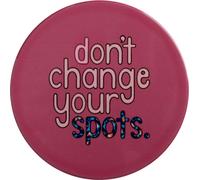 Maxwell & Williams Untersetzer Be Kind - Dont Change Your Spots, Getränkeuntersetzer, Keramik, Himbeere, 10 cm, DU0375