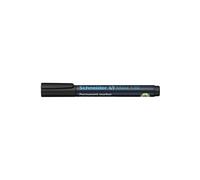 Maxx 130 Lot de 10 Marqueurs permanents rechargeables pour carton/papier/plastique/verre/métal Encre noir