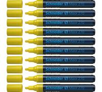 Maxx 270 Lot De 10 Marqueurs Peintures Et Décoration Pointe Ogive Encre Jaune[Z4446]