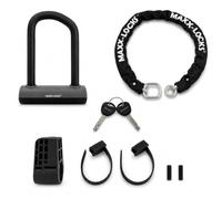 Maxx-Locks Huntly Antivol U ART 2 - Chaîne 90 cm Incluse - Noir