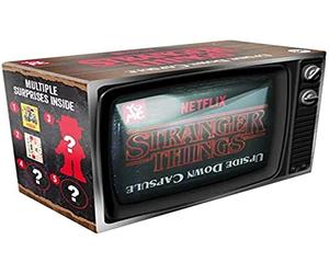 Maxx Marketing Capsule Mystère Stranger Things - Surprise à l'ouverture - 1 Figurine Chaque Personnage à Collectionner et Autres Accessoires - Livraison aléatoire 634SER015 Noir