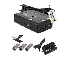 Maxx.Online Amplificateur d'antenne 2x20 dB, 85-1006 MHz, F, TV par câble