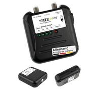 maxx.onLine Testeur de signaux DVB-T2/DVB-C, mesurer le signal d'antenne, vérifier l'intensité du signal de la télévision par câble, testeur de télévision par câble analogique/numérique