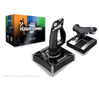 Maxx Tech – Kit HOTAS Pro Flight – Joystick PC/Xbox/PS4, HAT 8 voies, gâchette à tir rapide
