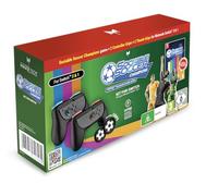 Maxx Tech Sociable Soccer Champions Kit pour Nintendo Switch 1 et 2, Jeu de Football Arcade avec 2 Grips de Manette et 2 Grips de Pouce Thème Football, Plus de 13000 Joueurs sous Licence FIFPRO