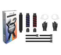 Maxx Tech VR Beat Saber Kit - designed for Oculus/Meta Quest 2 & 3/3S controllers, includes 2 x 2-in1 dual grips compatible with Beat Saber, Baseball, Tennis, Kayak, Supernatural + many more VR games