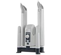 MaxxDry Séchoir Chaussures, Bottes & Gants - Sèche 4 articles en 60 min, élimine odeurs & bactéries, sûr pour tous tissus, tubes inclus, câble 180 cm, 240W, garantie 1 an, idéal maison & sport