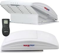 MAXXFAN Deluxe Lanterneau de toit Lanterneau 40x40 cm blanc avec ventilateur